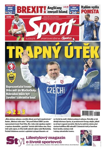 Obálka e-magazínu Sport 28.6.2016