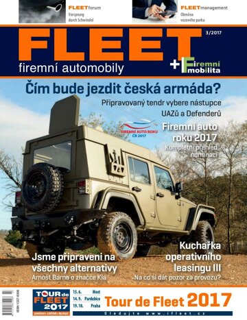 Obálka e-magazínu Ekonom 22 - 01.06.2017 příloha Fleet