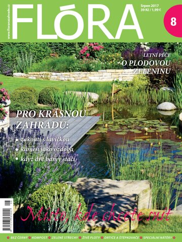 Obálka e-magazínu Flóra 8/2017