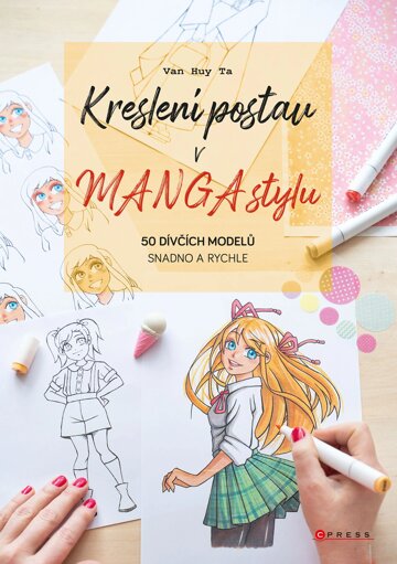 Obálka knihy Kreslení postav v manga stylu