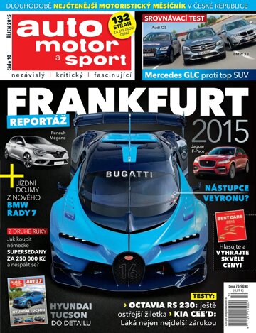Obálka e-magazínu Auto motor a sport 10/2015