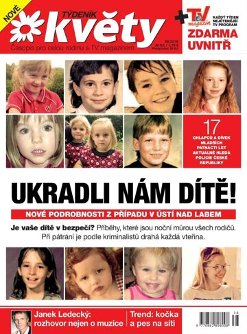 Obálka e-magazínu Týdeník Květy 38/2016