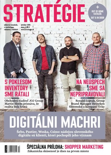 Obálka e-magazínu Stratégie 10/2016