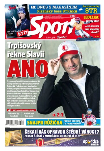 Obálka e-magazínu Sport 15.12.2017
