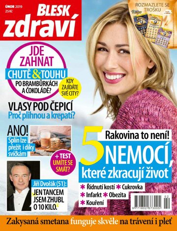 Obálka e-magazínu Blesk Zdraví 2/2019