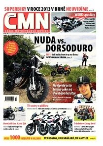 Obálka e-magazínu ČESKÉ MOTOCYKLOVÉ NOVINY 44/2012