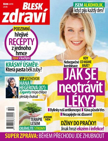 Obálka e-magazínu Blesk Zdraví 10/2019