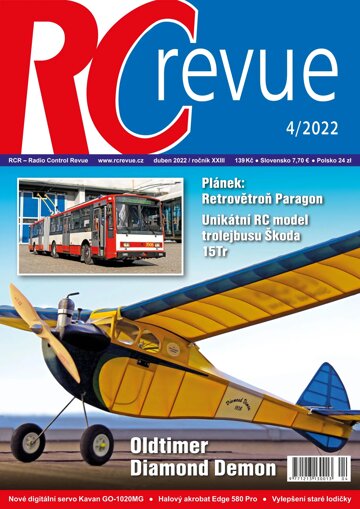 Obálka e-magazínu RC revue 4/2022