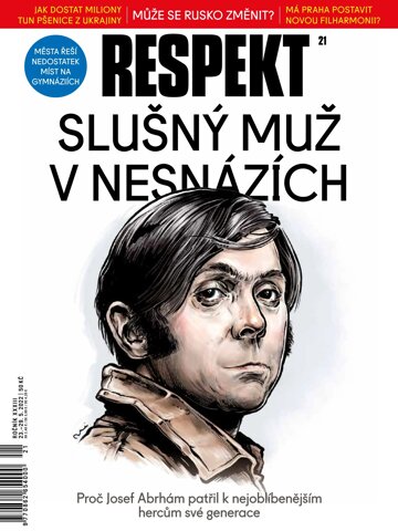 Obálka e-magazínu Respekt 21/2022