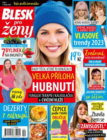 Obálka e-magazínu Blesk pro ženy 2/2023