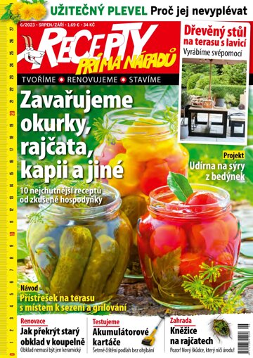 Obálka e-magazínu Recepty prima nápadů 6/2023