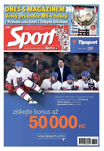 Obálka e-magazínu Sport 30.4.2015
