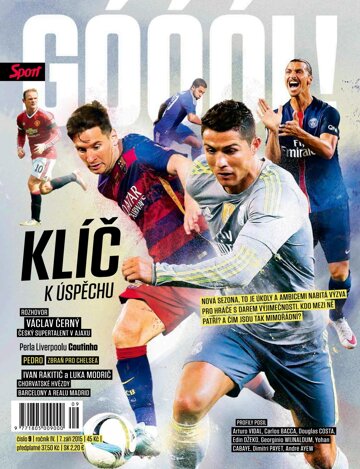 Obálka e-magazínu Sport Goool - 09/2015