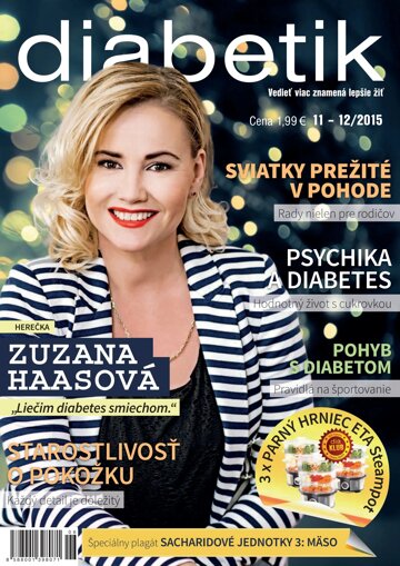 Obálka e-magazínu Diabetik 11-12/2015