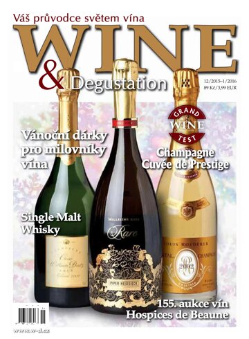 Obálka e-magazínu Wine and Degustation 12/15-1/16