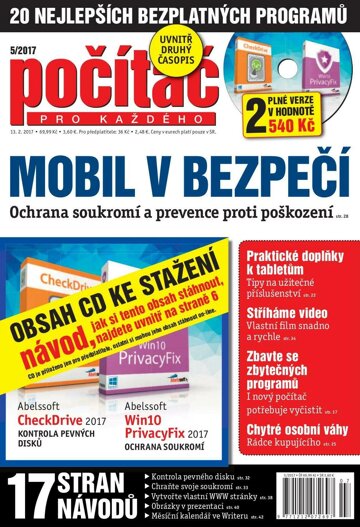 Obálka e-magazínu Počítač pro každého 5/2017