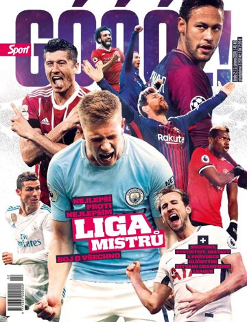 Obálka e-magazínu Sport Goool! 2/2018