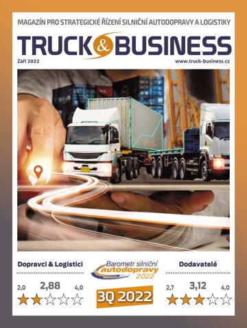 Obálka e-magazínu Ekonom - příloha Ekonom 39 - 22.9.2022 Truck Business