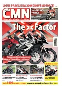 Obálka e-magazínu ČESKÉ MOTOCYKLOVÉ NOVINY 14/2013