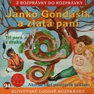 Obálka audioknihy Janko Gondášik a zlatá pani