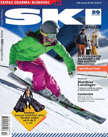 Obálka e-magazínu SKI magazín - prosinec 2014