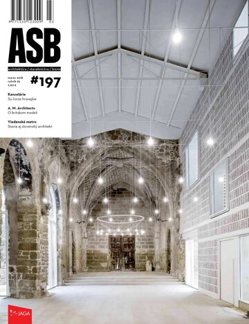 Obálka e-magazínu ASB Architektúra Stavebníctvo Biznis03/2018