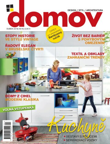Obálka e-magazínu Domov 4/2018