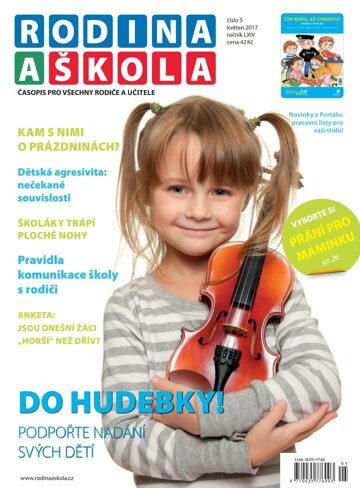 Obálka e-magazínu Rodina a škola 5/2017