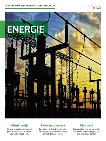 Obálka e-magazínu Ekonom 39 - 22.9.2022 Energie