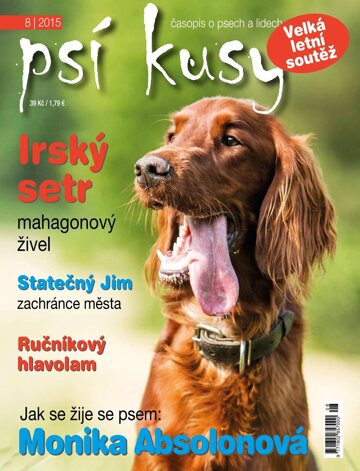 Obálka e-magazínu Psí kusy 8/2015