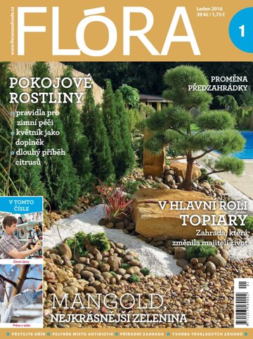 Obálka e-magazínu Flóra 1/2016