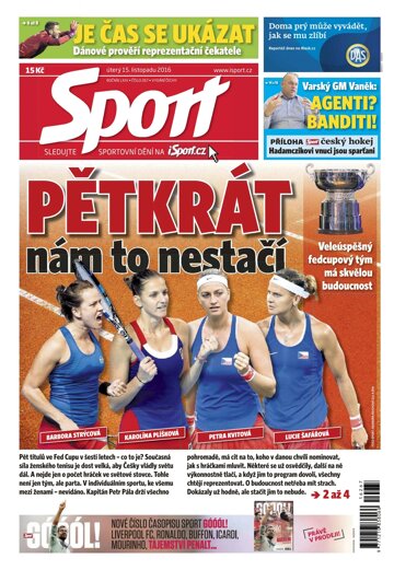 Obálka e-magazínu Sport 15.11.2016