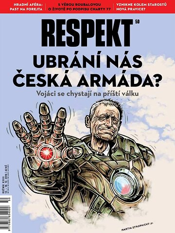 Obálka e-magazínu Respekt 50/2016