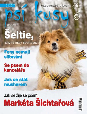 Obálka e-magazínu Psí kusy 3/2017