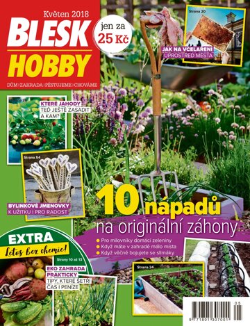 Obálka e-magazínu Blesk Hobby 5/2018