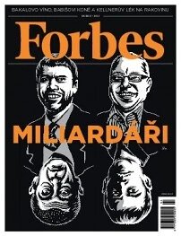Obálka e-magazínu Forbes 2012