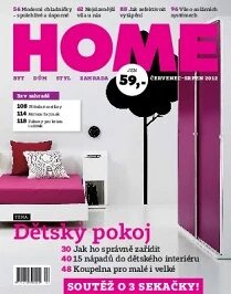 Obálka e-magazínu HOME 8.7.2012