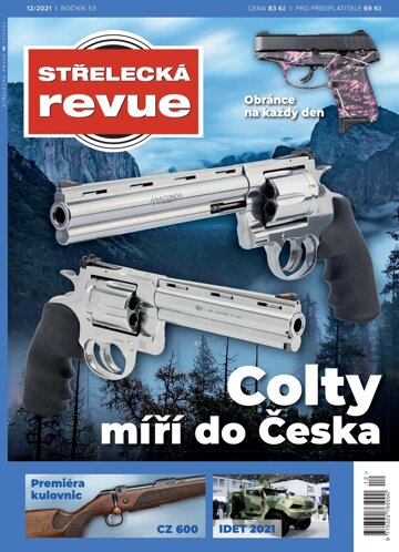 Obálka e-magazínu Střelecká revue 12/2021
