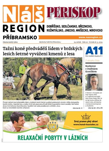 Obálka e-magazínu Náš Region - Příbramsko 20/2024