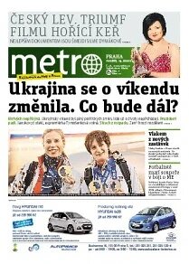 Obálka e-magazínu deník METRO 24.2.2014