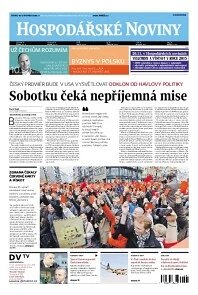Obálka e-magazínu Hospodářské noviny 224 - 18.11.2014