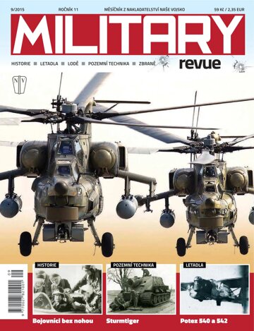 Obálka e-magazínu Military revue 9/2015