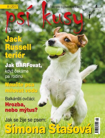 Obálka e-magazínu Psí kusy 8/2017