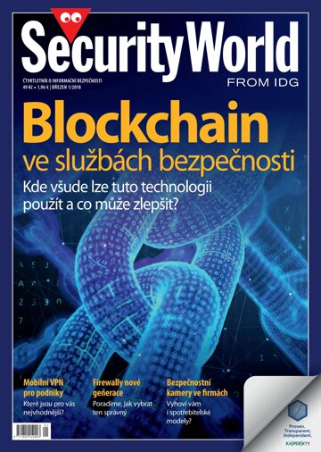 Obálka e-magazínu Security World 1/2018