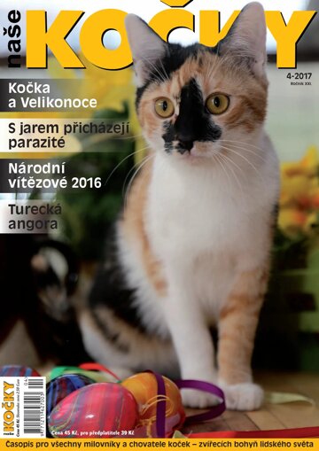 Obálka e-magazínu Naše kočky 4/2017