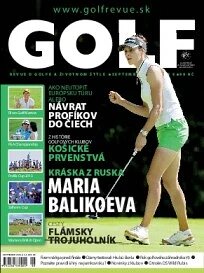 Obálka e-magazínu GOLF revue September 2013