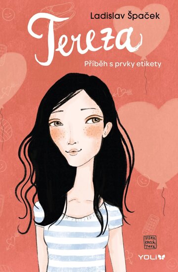 Obálka knihy Tereza, etiketa pro dívky