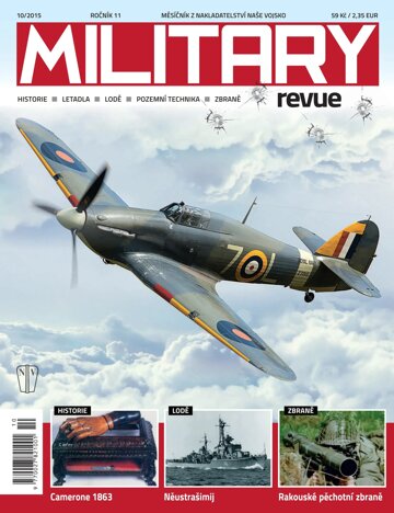 Obálka e-magazínu Military revue 10/2015