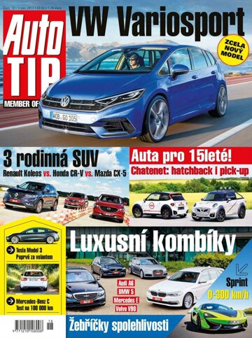 Obálka e-magazínu Auto TIP 21.8.2017
