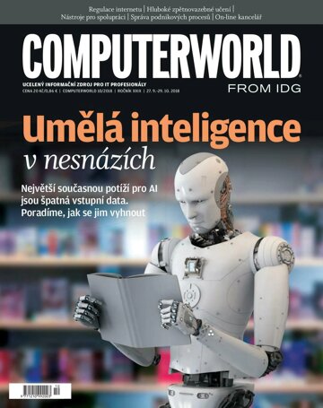 Obálka e-magazínu Computerworld 10/2018